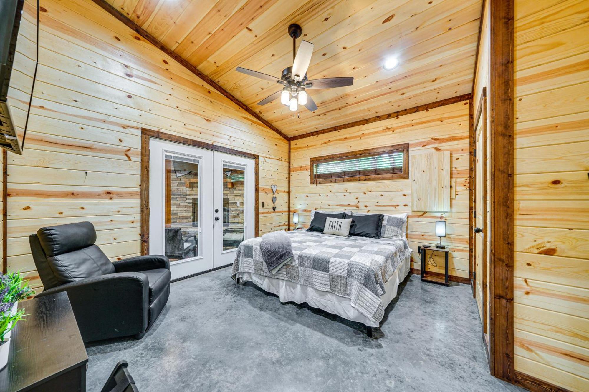 Pet-Friendly Broken Bow Cabin With Private Hot Tub! Exterior photo