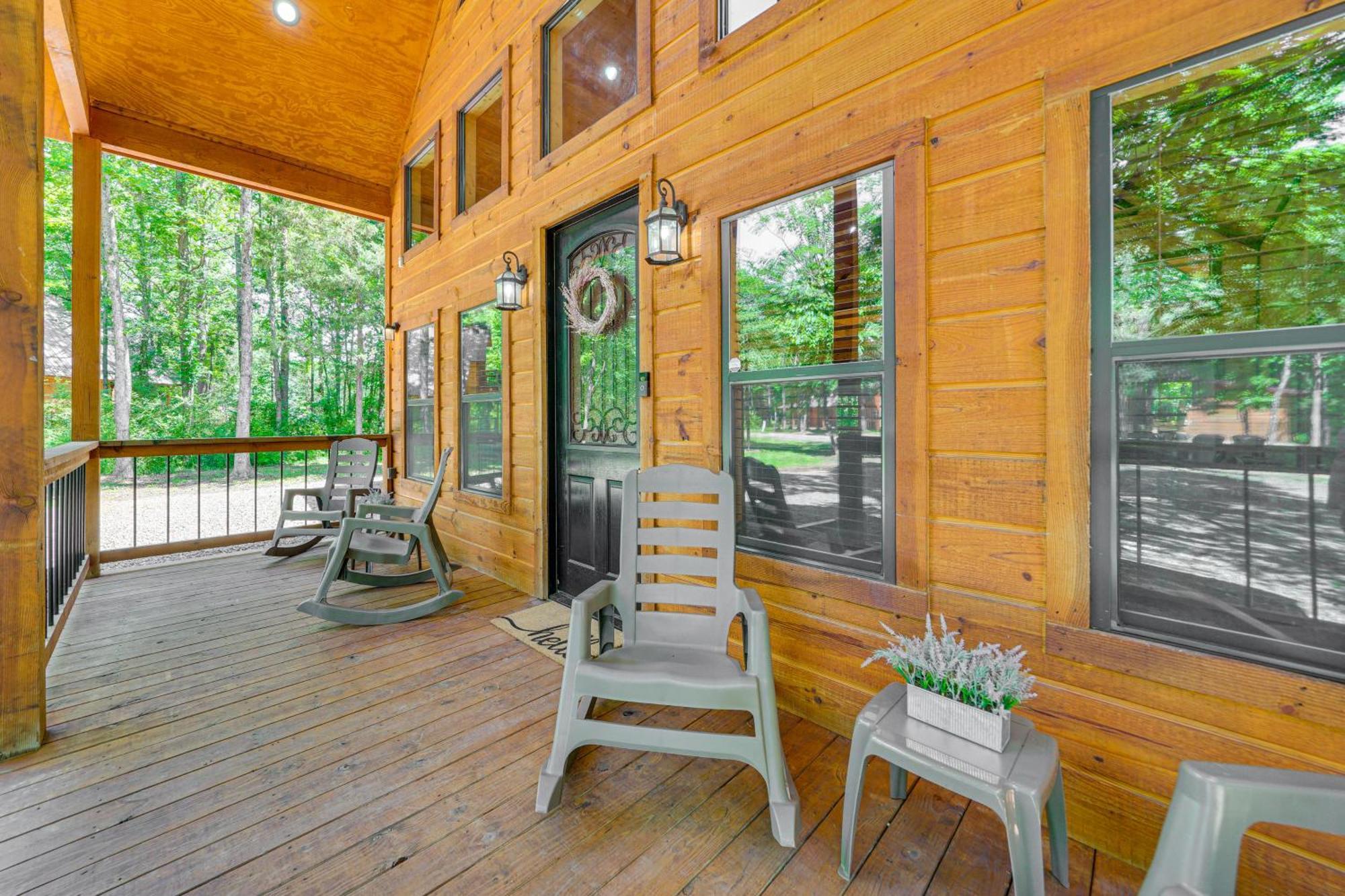 Pet-Friendly Broken Bow Cabin With Private Hot Tub! Exterior photo