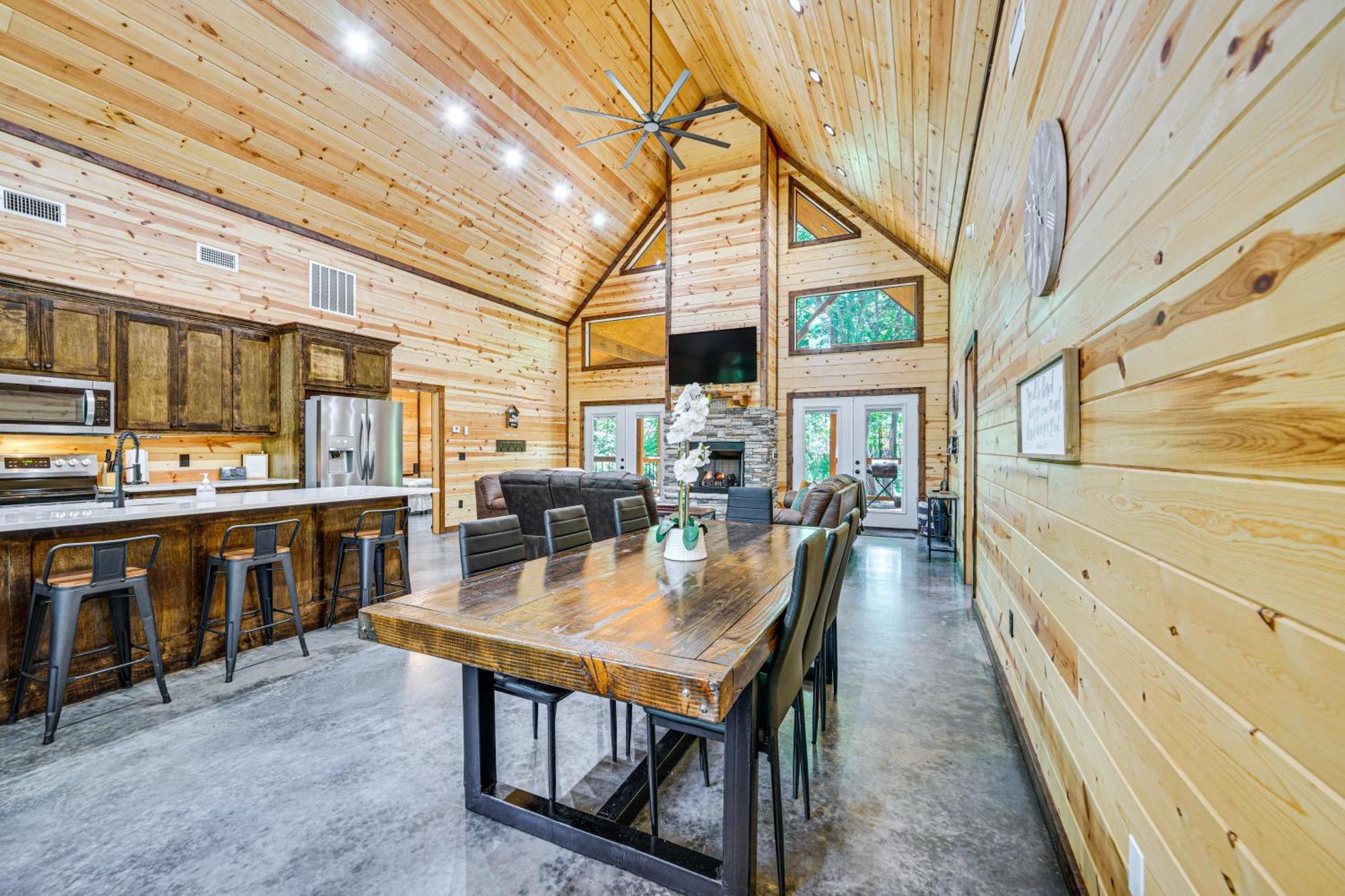 Pet-Friendly Broken Bow Cabin With Private Hot Tub! Exterior photo